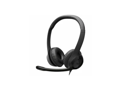 Logitech H390 USB Type C Noise Cancelling Computer Headset - Black - Image 1 of 4