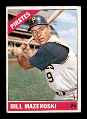 1966 Topps #210 Bill Mazeroski   VGEX X3079863 - Image 1 of 2