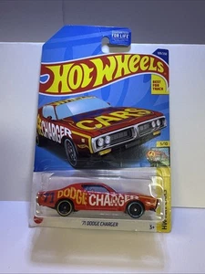 Hot Wheels '71 Dodge Charger rot #109 109/250 2022 HW Art Cars 5/10 - Bild 1 von 6