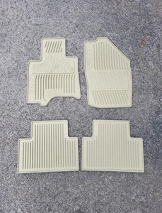 2011 2012 Genuine Infiniti FX35 All Season Rubber Floor Mats OEM 999E1-EX000BE - Picture 1 of 14