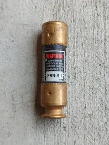 Fusetron FRN-R-1 Time Delay Fuse 1A 250V Class RK5 – New – $5 CAD Shipping - Picture 1 of 1