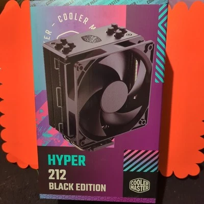 Cooler Master Hyper 212 Black Edition RGB 120mm CPU Air Cooling Fan - Image 1 of 4