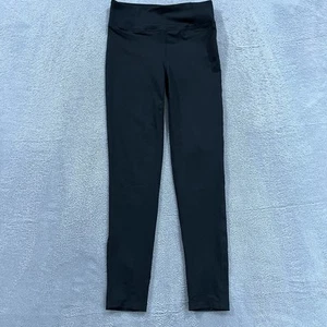 Nike Yoga Leggins Girls Large Dri Fit Tight Fit Pants DQ8917-010 Black - Picture 1 of 14