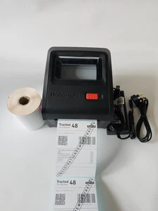 Impresora de etiquetas de red Honeywell PC42d con rollo de 4x6 etiquetas PSU cable USB - Imagen 1 de 4