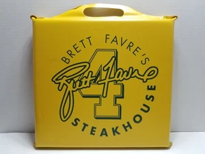 Cuscino sedile panca vintage Brett Favre Steakhouse Lambeau NFL Green Bay Packers - Foto 1 di 5
