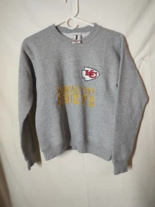 VINTAGE KANSAS CITY CHIEFS JOSTENS SPORTWEAR SPELLOUT SWEATSHIRT Embroidered L - Picture 1 of 8