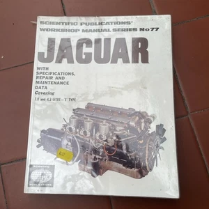 Jaguar E type series 1 3.8 and 4.2 scientific publications workshop manual no 77 - Picture 1 of 7