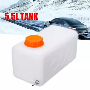 5.5L White Plastic Fuel Oil Gasoline Tank For Truck Air Diesel Parking Heater77 - Picture 1 of 7