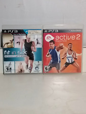 PS3 EA Sports Active 2, Fit in Six (Sony PlayStation 3, 2010) Games