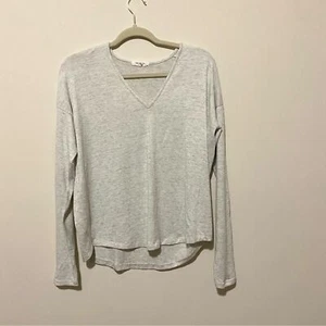 Rag & Bone Light Gray Shimmery Sweater - Picture 1 of 7