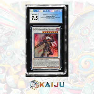 Yu-Gi-Oh! D/D/D Verfluchter König Siegfried SDPD-DE042 Super Rare 1. Auflage CGC 7,5 - Bild 1 von 3