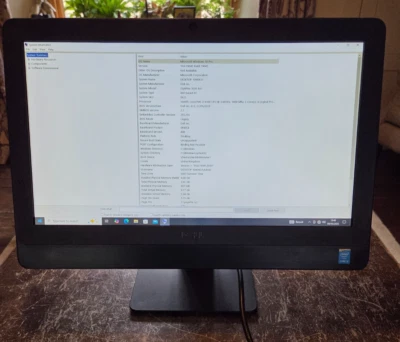 Dell All In One PC Optiplex 3030 i3 4160 3.6GHz 4GB Ram 500GB HD 19.5" Win10 Pro - Image 1 of 4