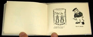 SCATOLOGICAL HUMOR VINTAGE ART BOOK YE OLDE FAMILY ALBUM: IT'S THE SCHIDDTS 40's - Foto 1 di 5