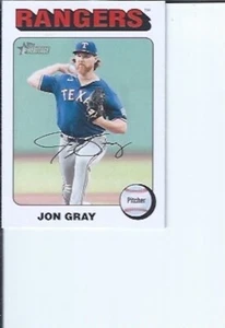 Jon Gray 2024 Topps Heritage White Border Parallel - Picture 1 of 1