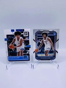 Jaylin Williams (x2) 2022-23 Panini Prizm Rookie & Optic Rated Rookie Base - Picture 1 of 8
