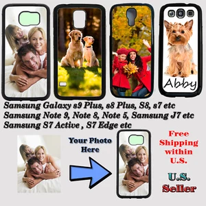 Personalize Photo Picture Image For Samsung S10 Plus S10 S10e Note 9 8 5 Active - Picture 1 of 7