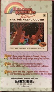 READING RAINBOW Follow The Drinking Gourd VHS Sweet Honey In The Rock PBS OOP - Picture 1 of 5