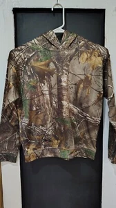 Boys youth sze Large Realtree lightweight camouflage sweatshirt hoodie - Picture 1 of 5