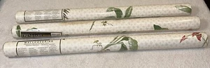 Eisenhart Wallcovering Prepasted Wallpaper Vintage Floral 3 Sealed Rolls NEW OS - Picture 1 of 10