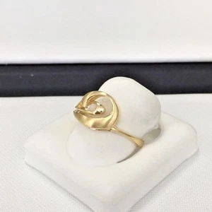 Bellissimo anello design moderno 18KYG taglia 7 3/4 - Foto 1 di 9