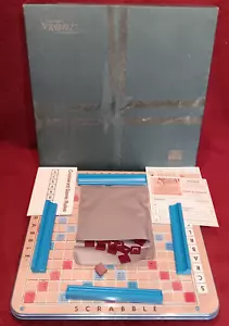Vintage Scrabble Deluxe Edition 1976 Complete Turntable Selchow/Righter Read - Picture 1 of 16
