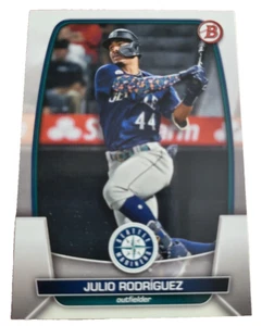 2023 Bowman #96 Julio Rodriguez Seattle Mariners Baseball Card MLB (K0 - Picture 1 of 2
