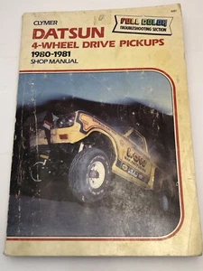 Clymer Datsun 1980 1981 1982 Truck Shop Manual /Repair Service Vintage VG - Picture 1 of 8