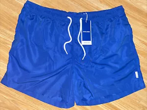 Jack & Jones New Mens Blue XL Swim Shorts RRP £30 - Picture 1 of 2