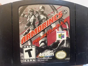 Armorines: Project S.W.A.R.M. Video Game 1999 Nintendo 64 Authentic & Tested - Picture 1 of 14