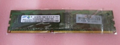 New Samsung M393B5270CH0-YH9Q4 605312-171 4GB PC3-10600 DDR3 ECC CL9 240P Memory - Image 1 of 4