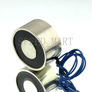Solenoide elevador electroimán de sujeción DC12V 10W 50 kg (110,2 libras 500N) 50 mm nuevo P-50 - Imagen 1 de 4