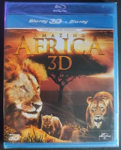 AMAZING AFRICA 3D - EICHER & MAYER - DOCUMENTARIO - BLURAY SIGILLATO! - Foto 1 di 2