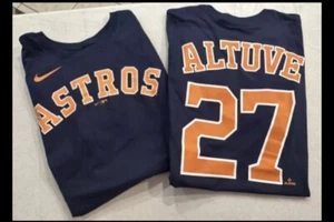 Houston Astros Mlb Jose Altuve Authentic Nike Bekleidung Trikot Shirt (S) $ 39 UVP - Bild 1 von 3