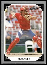 1991 Leaf Joe Oliver Cincinnati Reds #73
