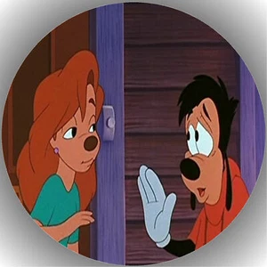 Ostia per torta compleanno festa immagine torta cialda fondente Pippo e Max P9 - Foto 1 di 1