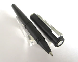 CAPTIVANT ET RAVISSANT STYLO ROLLER BILLE WATERMAN APOSTROPHE NOIR NEUF A307 - Imagen 1 de 10