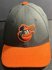 Baltimore Orioles New Era 39Thirty Youth Mütze schwarz & orange verstellbar Cap - Bild 1 von 10
