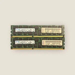 Samsung 8GB (2x4GB) 4Rx8 PC3-8500R Server RAM M393B5173EH1-CF8 - Picture 1 of 1