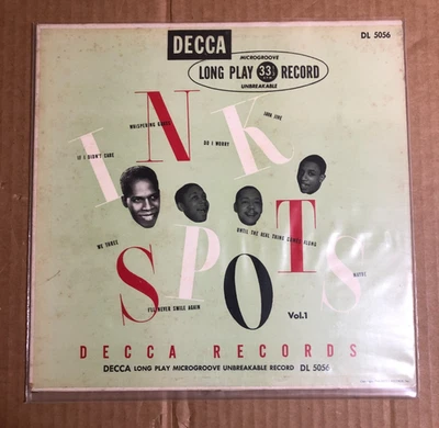 INK SPOTS Vol. 1. DECCA 33-1/3 RPM Long Play Record DL 5056. 1949 ** - Image 1 of 4