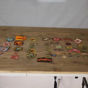 Vintage BSA Pfadfinder Aufnäher Lot 40+ Verdienstabzeichen Camporee Ohio Jäger OA - Bild 1 von 14