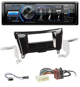 JVC Bluetooth MP3 USB DAB Autoradio für Nissan Qashqai X-Trail ab 2014 - Bild 1 von 10