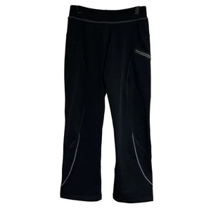 NEU Title Nine Hose Damen S schwarz Thermoete Fleece gefüttert Bootcut Schlag - Bild 1 von 8