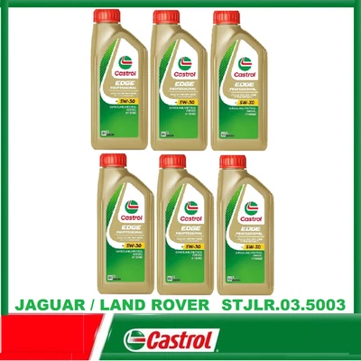 6 Olio motore Castrol Edge Professional A5 5w30  jaguar land rover STJLR.03.5003 - Immagine 1 di 4