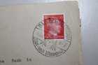 Briefmarke Deutsches Reich 12 Pfennig Adolf Hitler 1943 Briefumschlag (G5260-R3)