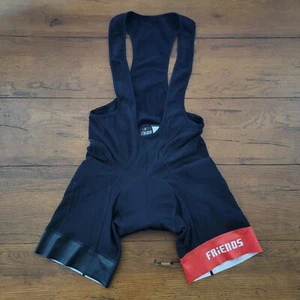 Keido Mens Medium Cycling Bibshorts Italy 6" 13.5" (8/10) Thick Pad Thermal M - Picture 1 of 11