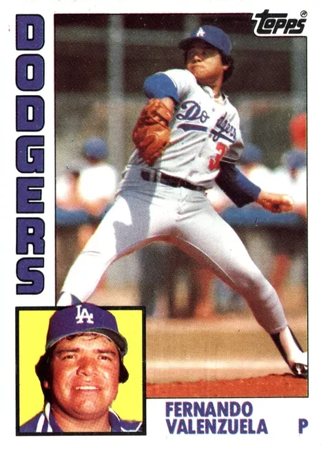 Juego completo de 28 cartas del equipo Topps Los Angeles Dodgers 1984 VALENZUELA WELCH SAX Foto 1 de 1