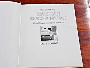 Osprey AutoHistory Maserati Bora & Merak - Imagen 1 de 6