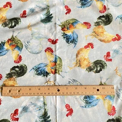 Tela de gallo BTY Early to Rise Wilmington acolchado algodón Foto 1 de 4