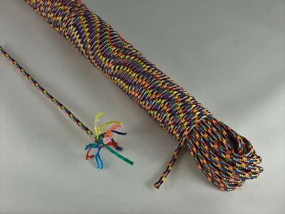 AN 3mm Pink Bunt (0,11€-0,43€/m) Polypropylen Paracord Seil Springseil Kinderseil