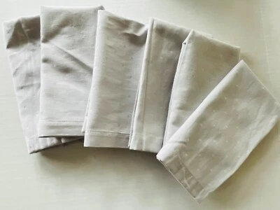 Guardanapos de pano Kate Spade New York algodão bolinhas cinza - Conjunto de 6 - Imagem 1 de 4